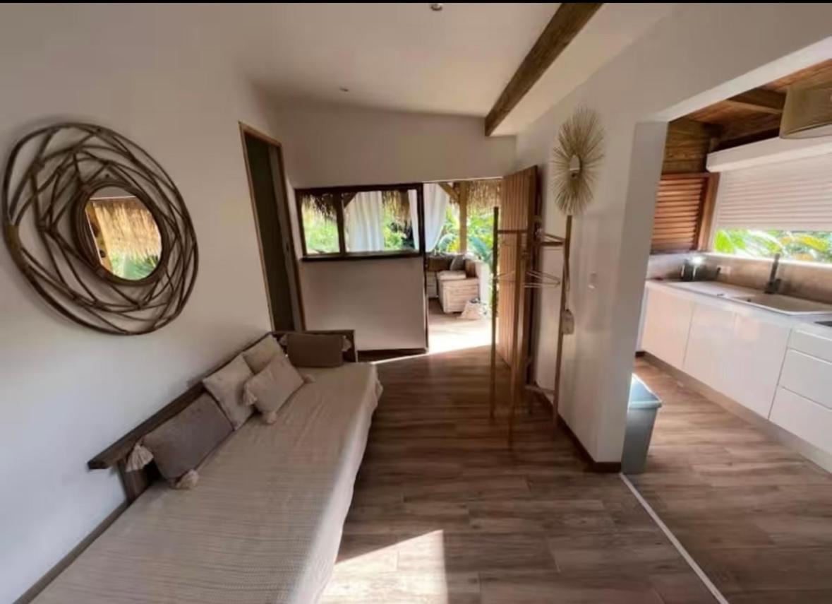 Ferienwohnung Cocotier, Elegant T3 Avec Jardin Tropical Sainte-Anne Exterior foto