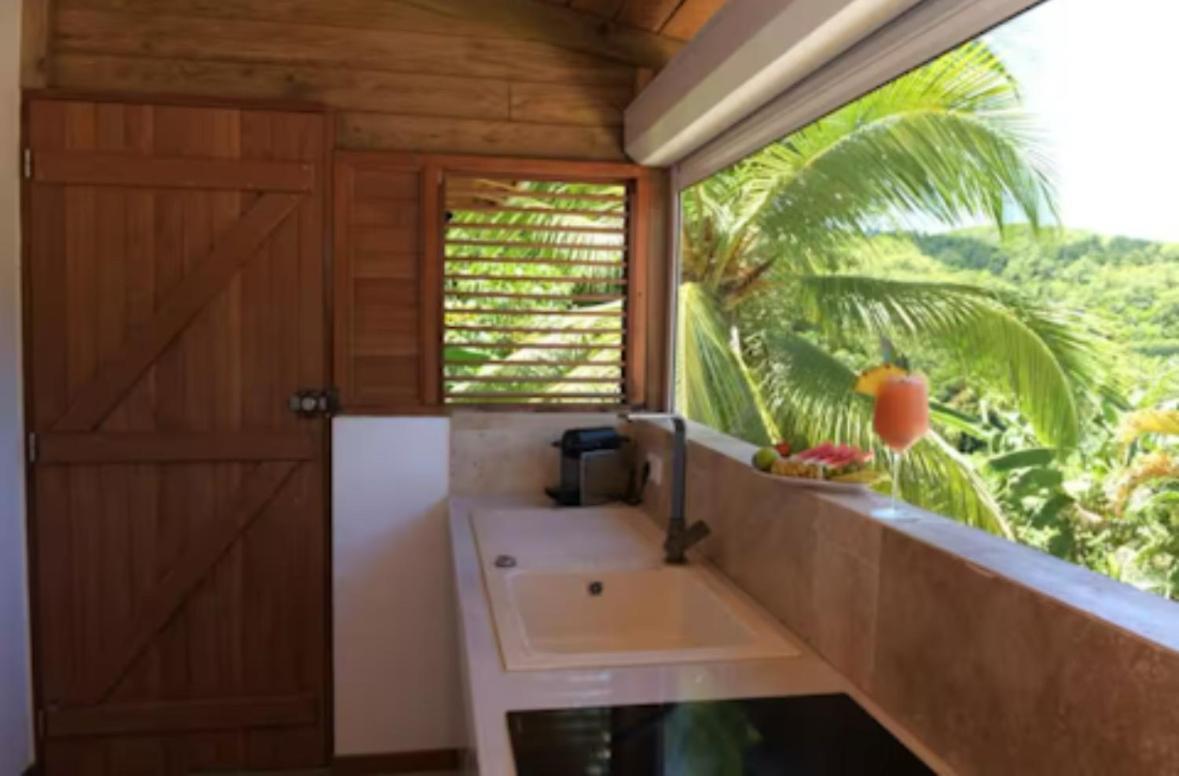 Ferienwohnung Cocotier, Elegant T3 Avec Jardin Tropical Sainte-Anne Exterior foto